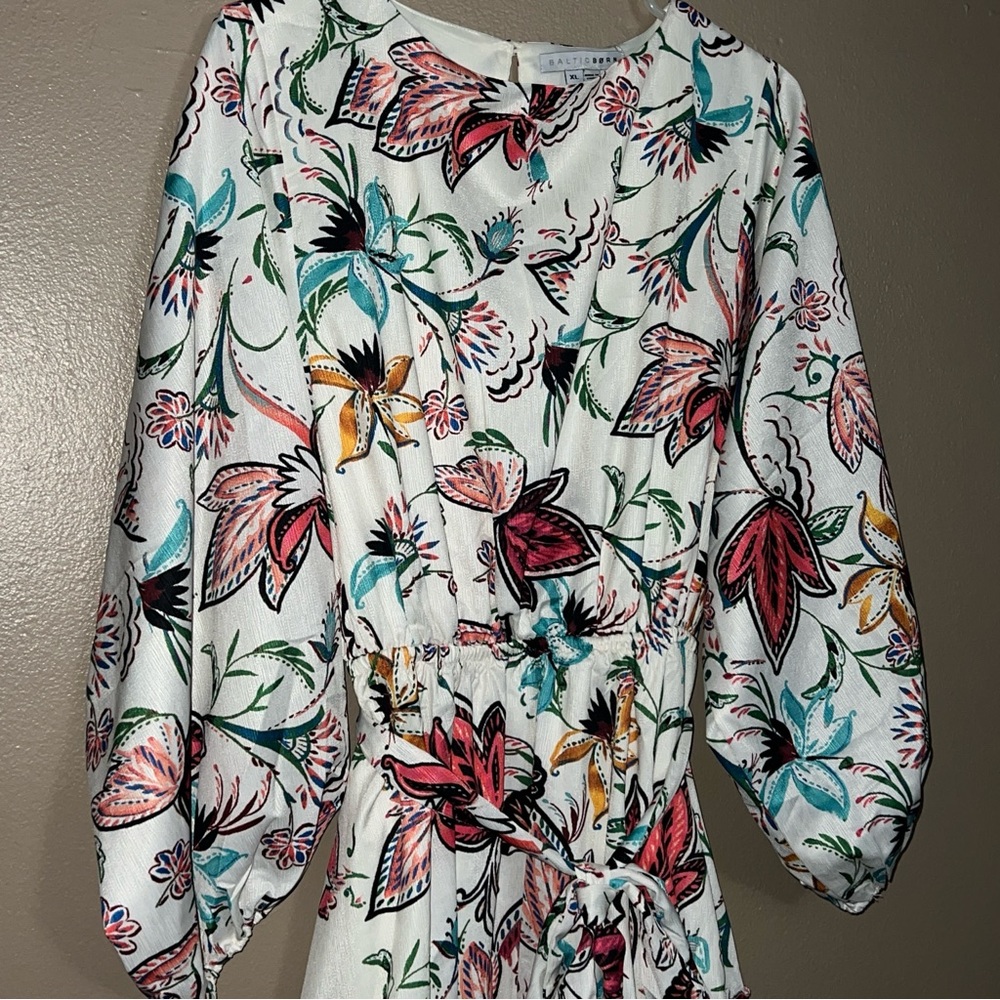 NWT Baltic Born Floral Tally Mini Dress - Size XL - Picture 2 of 15